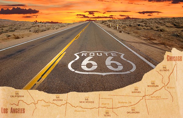 16-DAY ROUTE 66